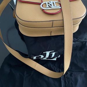 Beautiful brand new Ralph Lauren Handbag . Resort 21 Collection.